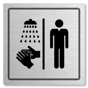 Piktogram Umývárna muži